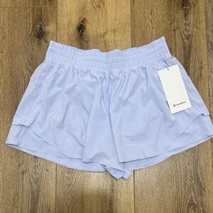 lululemon Women's  shake it out high rise run short 2.5